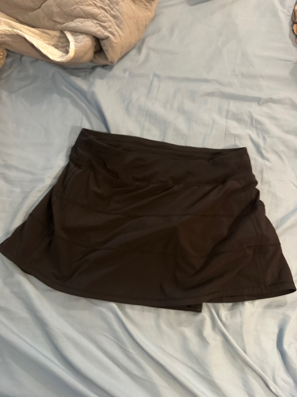 lululemon athletica Black Mini Skort